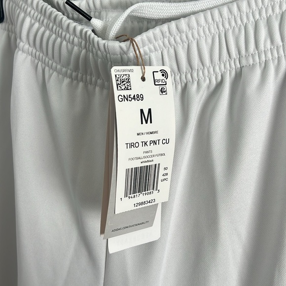 Adidas white tiro training pants for men - Picture 8 of 8